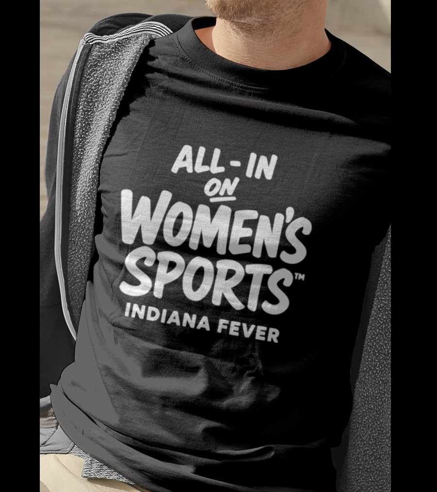 All In On Women's Sports Indiana Fever WNBA 2026 T-Shirt