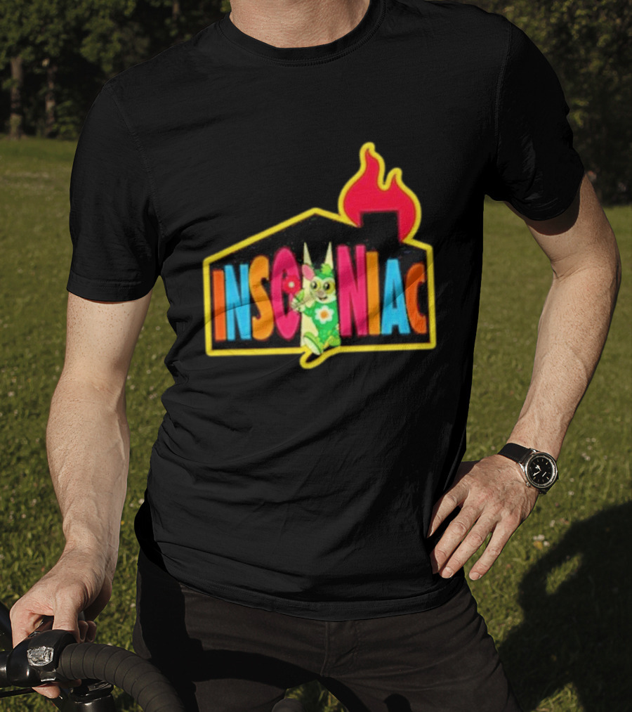 Dabsmyla X Insomniac House EDC Festival Art Collaboration T-Shirt
