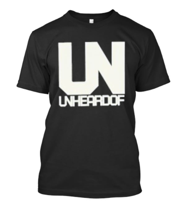 Unheardof Core UN Minimalist Text Urban Streetwear Fashion T-Shirt