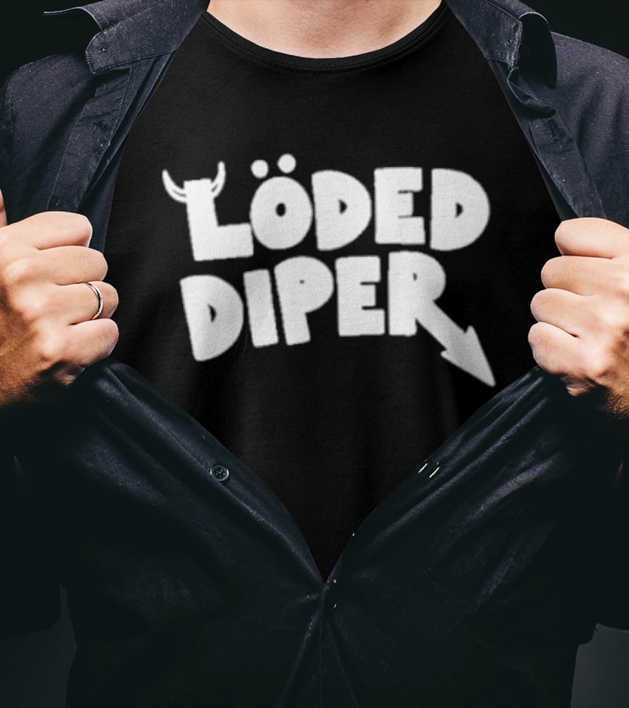 Diary Of A Wimpy Kid Loded Diper T-Shirt