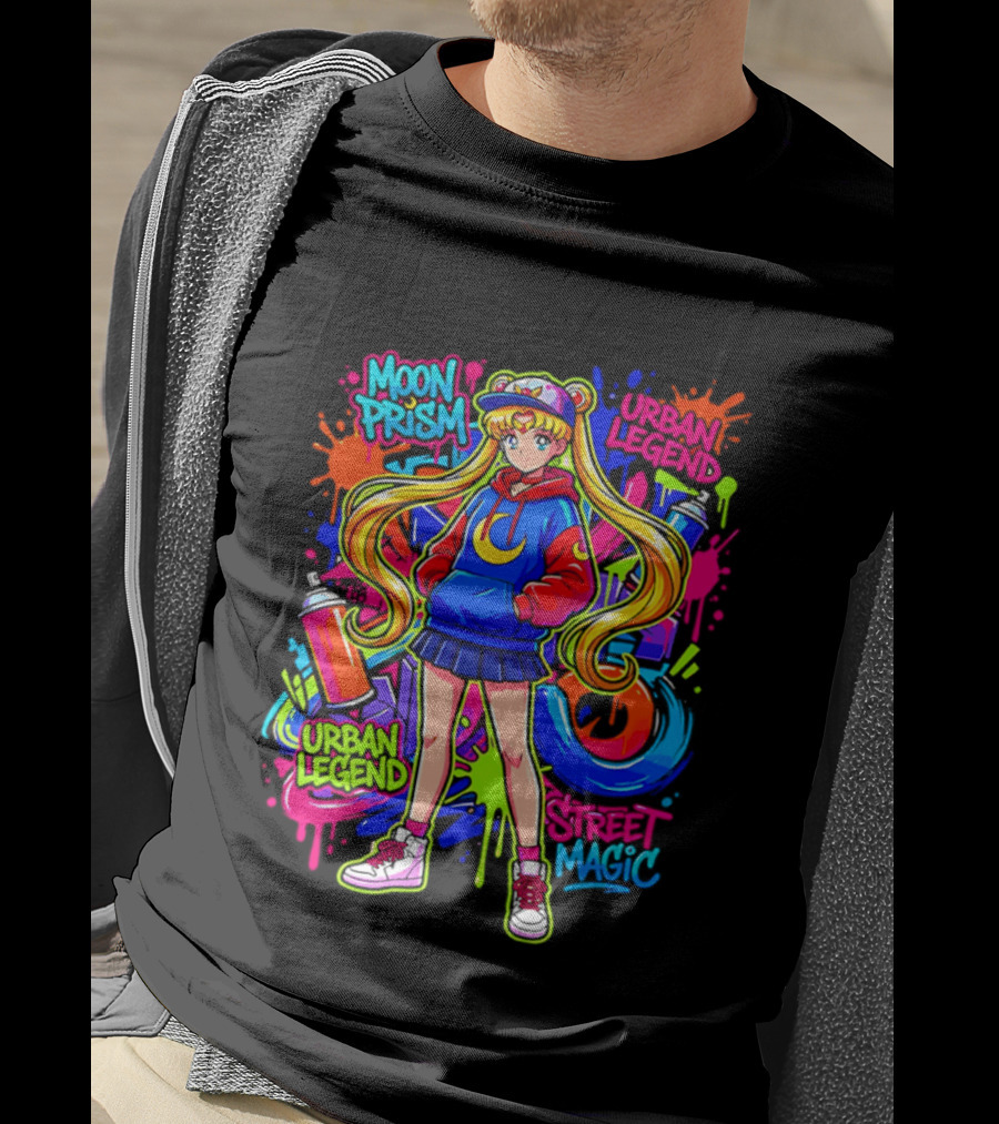 Moon Prism Urban Legend Street Magic T-Shirt