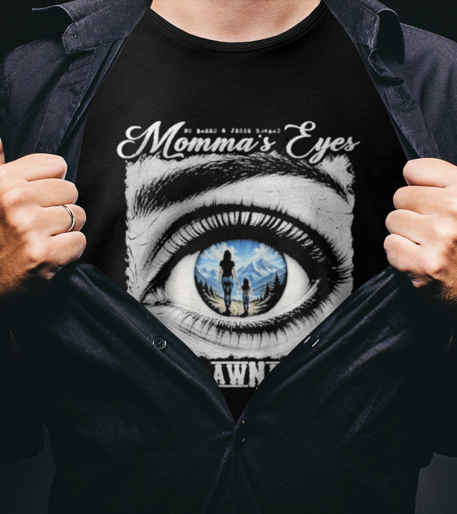 Momma's Eyes Outlaw Nation Country Scene T-Shirt