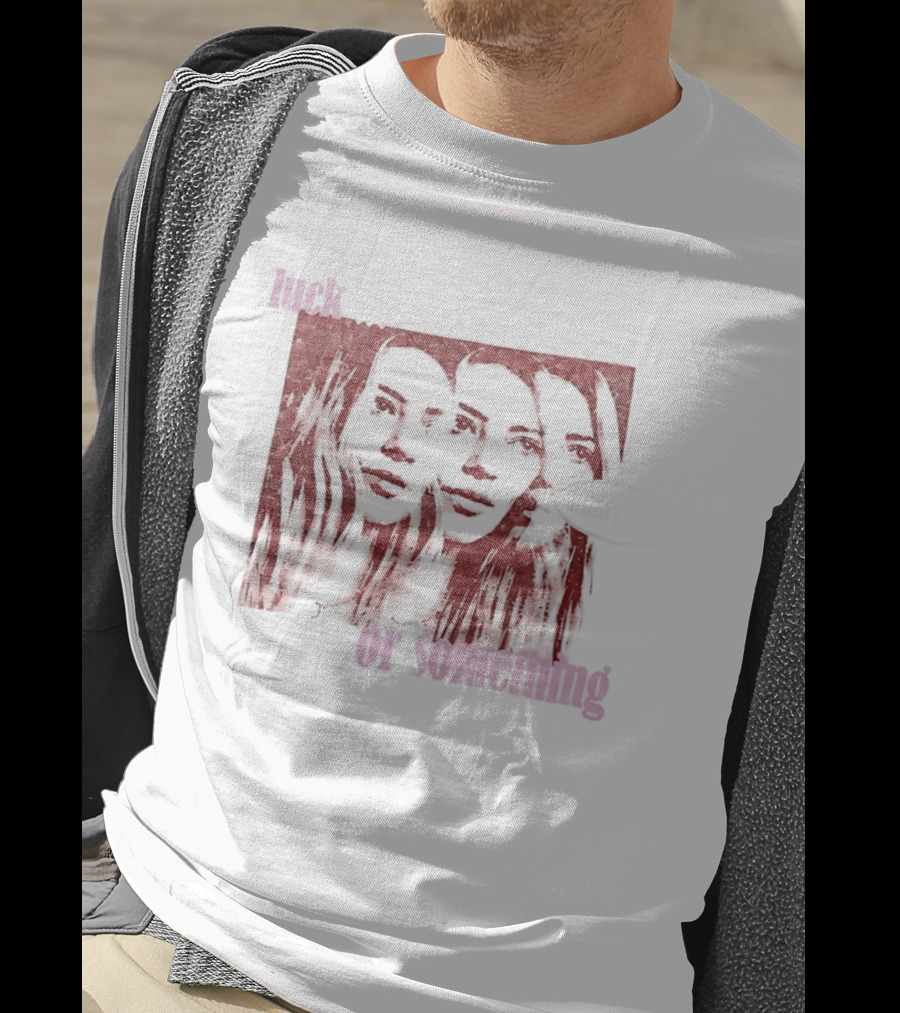 Hilary Duff Faces Luck Or Something T-Shirt
