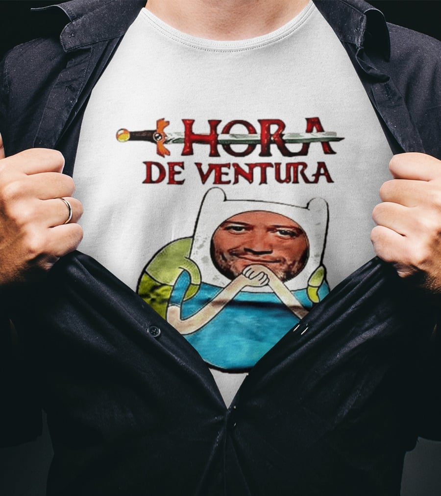 Hora De Ventura Aventuras Com Humor Iconico T-Shirt