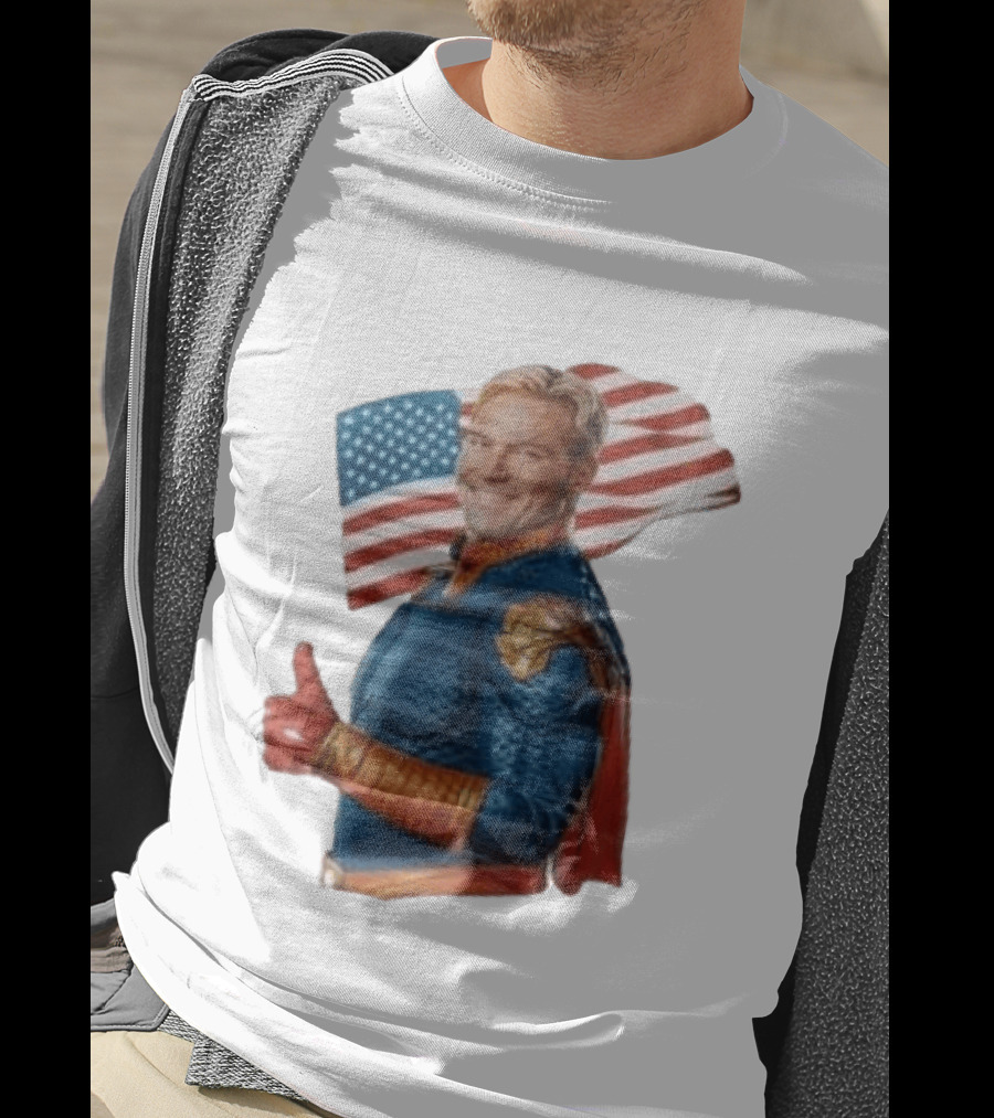 The Boys Season 5 Homelander American Flag Thumbs Up T-Shirt