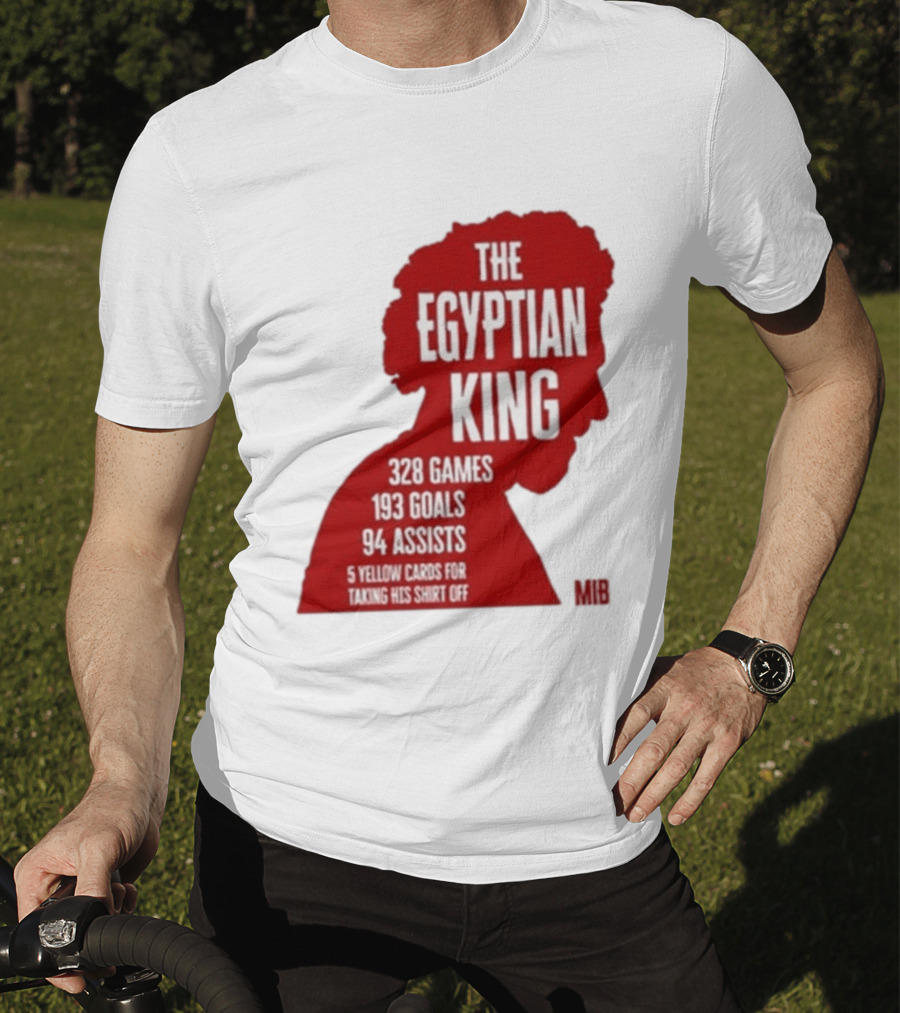 The Egyptian King 328 Games 193 Goals 94 Assists 5 Yellow Cards T-Shirt