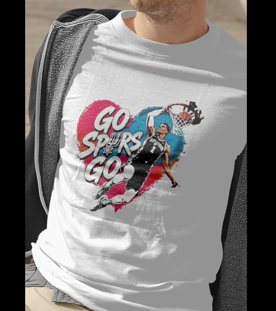 Victor Wembanyama Go Spurs Go San Antonio Basketball 2026 T-Shirt