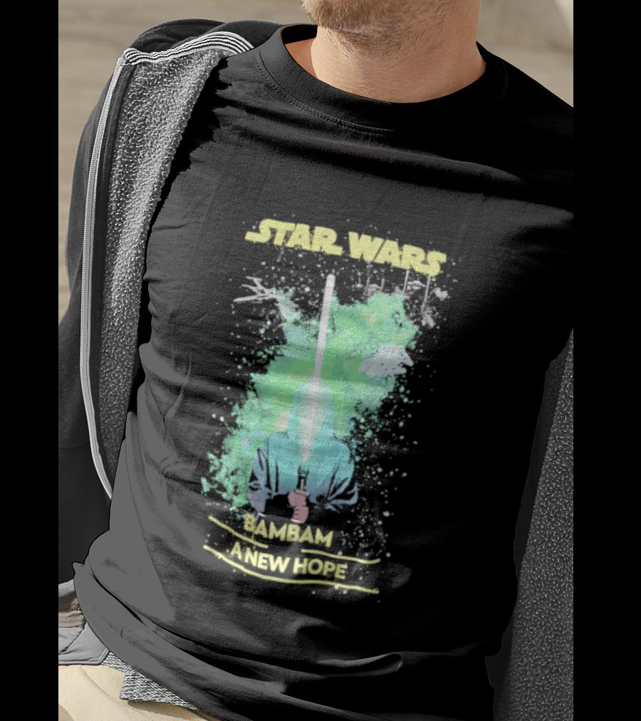 Super Whammy Bambam Star Wars A New Hope T-Shirt