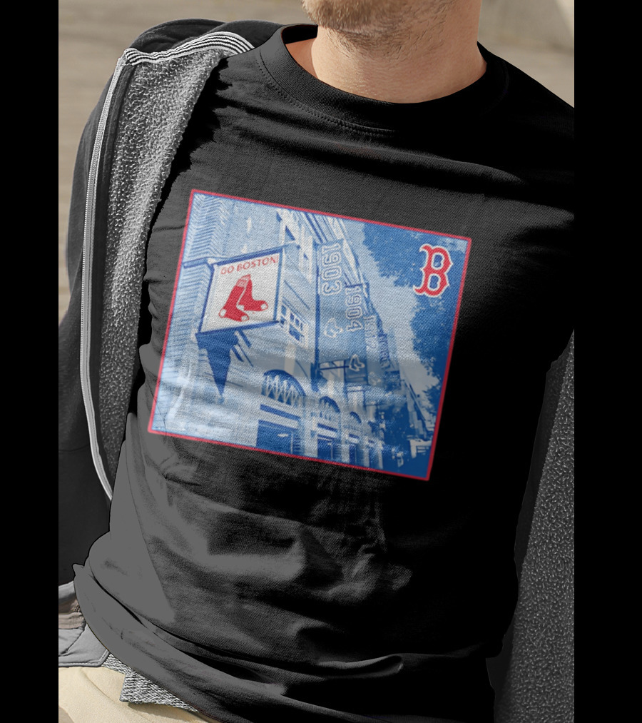Go Boston Red Sox Banners Fenway Park 1903 1912 T-Shirt