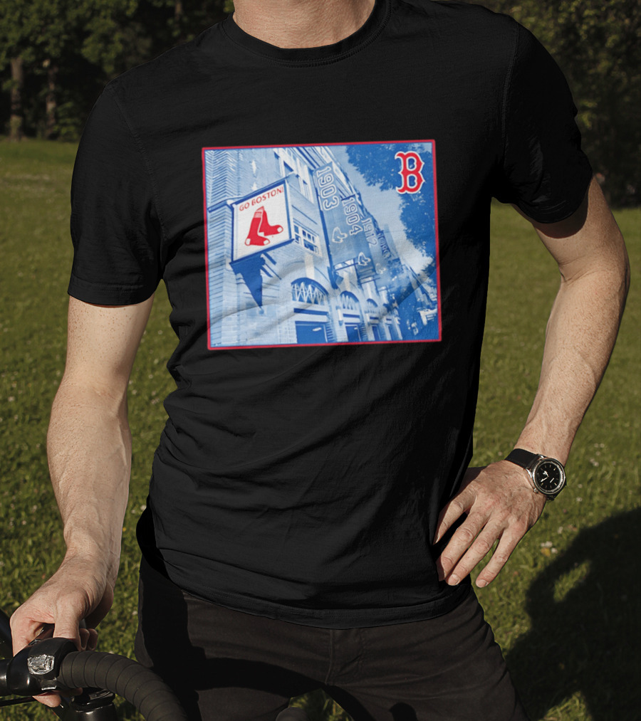 Go Boston Red Sox Banners Fenway Park 1903 1912 T-Shirt