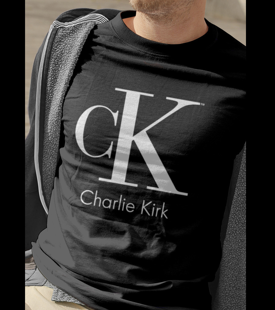 Charlie Kirk CK Classic Monogram T-Shirt