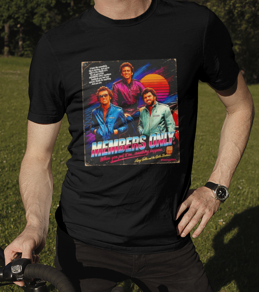 MEMBERS ONLY Larry Gatlin And The Gatlin Brothers Nostalgic 80s Style With Sunset T-Shirt