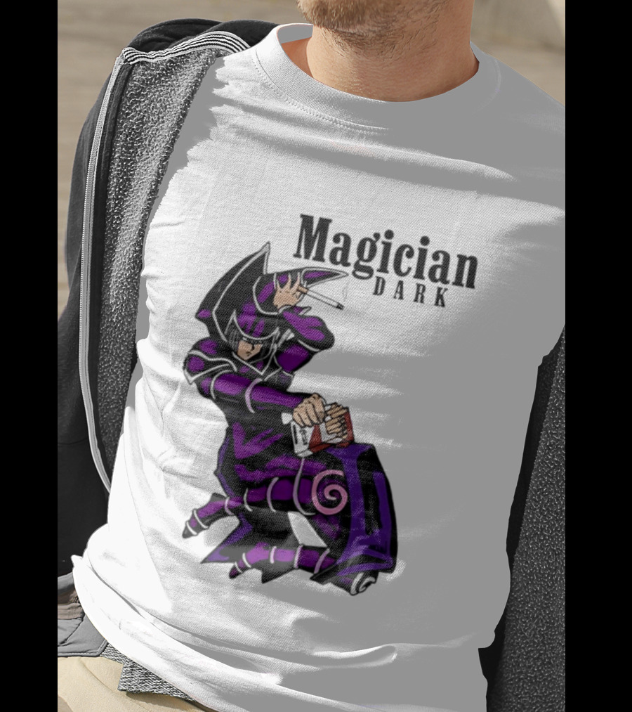 Magician Dark Yu Gi Oh Smoking T-Shirt