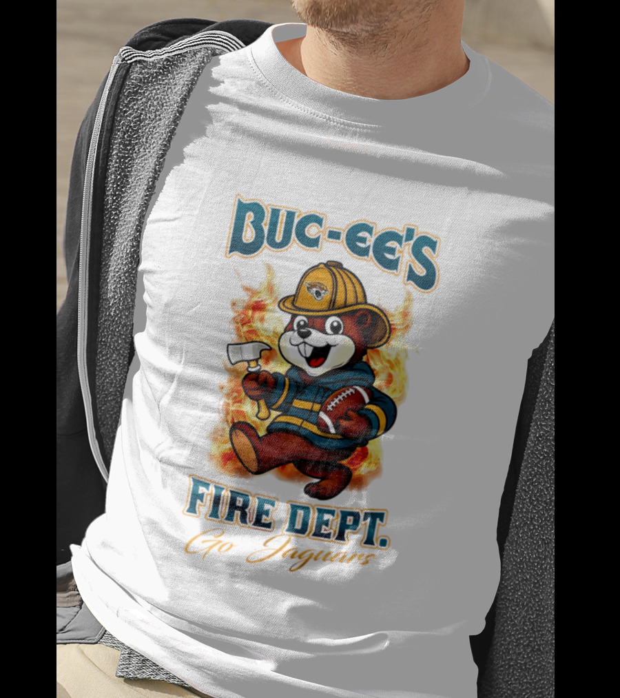 Buc Ee's Fire Dept Jacksonville Jaguars Go Jaguars T-Shirt