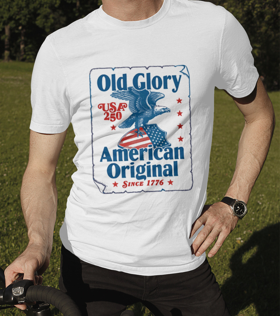 Old Glory USA 250 American Original Eagle Since 1776 T-Shirt