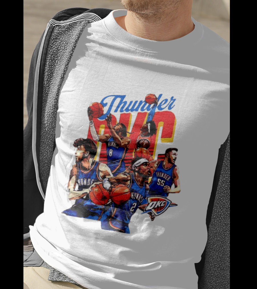 Thunder OKC Shai Gilgeous Chet Holmgren Williams Oklahoma City Basketball NBA 2026 T-Shirt