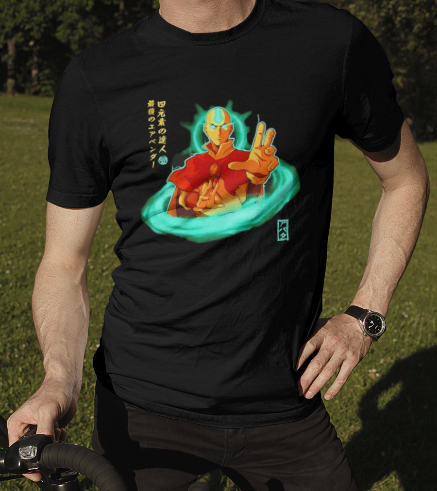 Avatar The Last Airbender Aang Master Of The Four T-Shirt