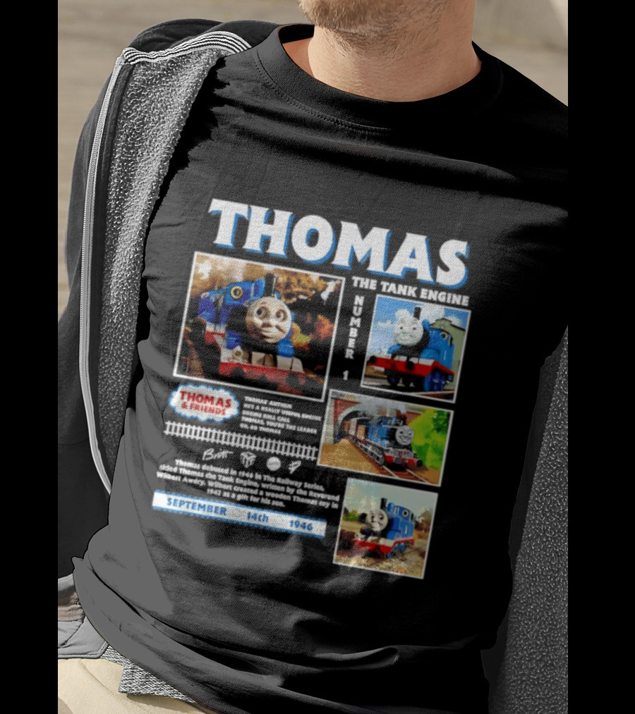 Thomas The Tank Engine Friends Number 1 September 14th 1946 T-Shirt