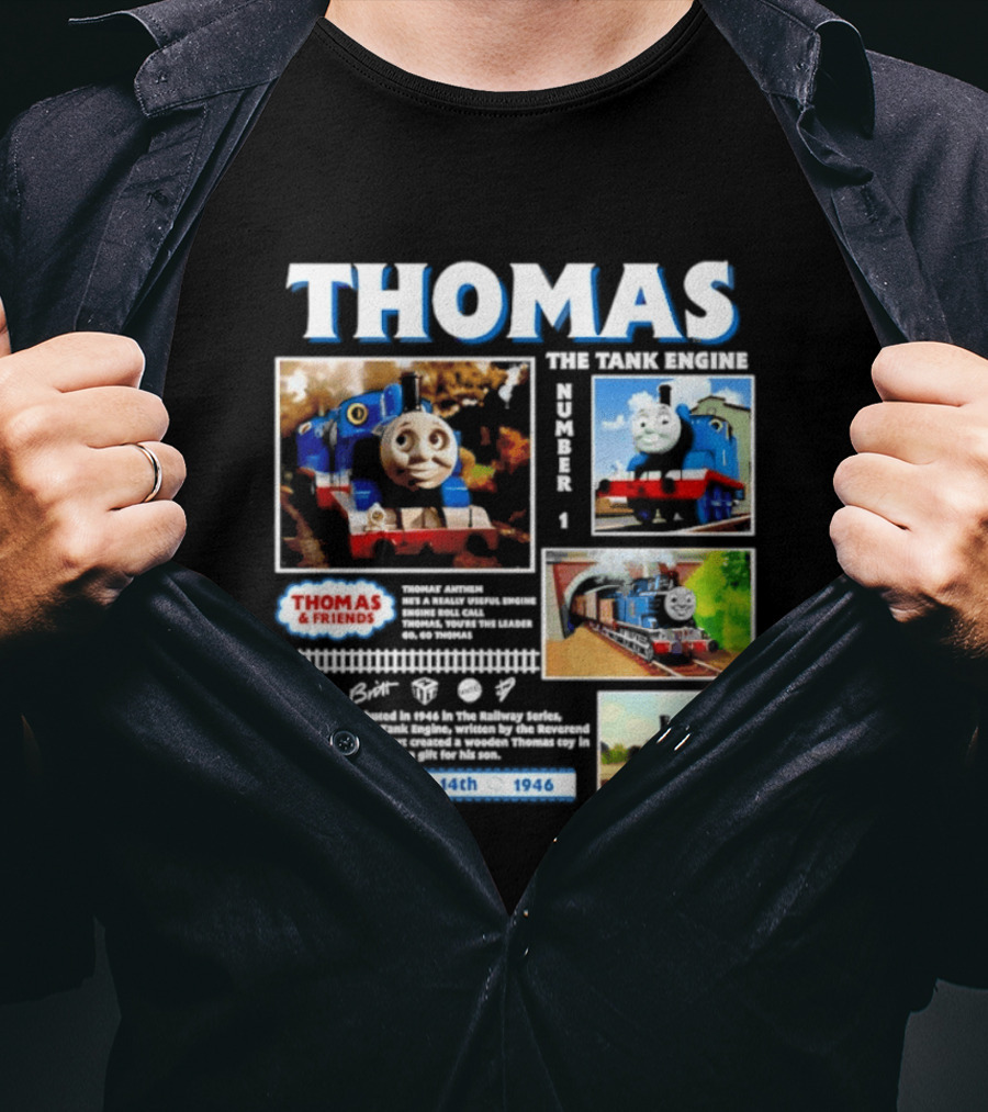 Thomas The Tank Engine Friends Number 1 September 14th 1946 T-Shirt