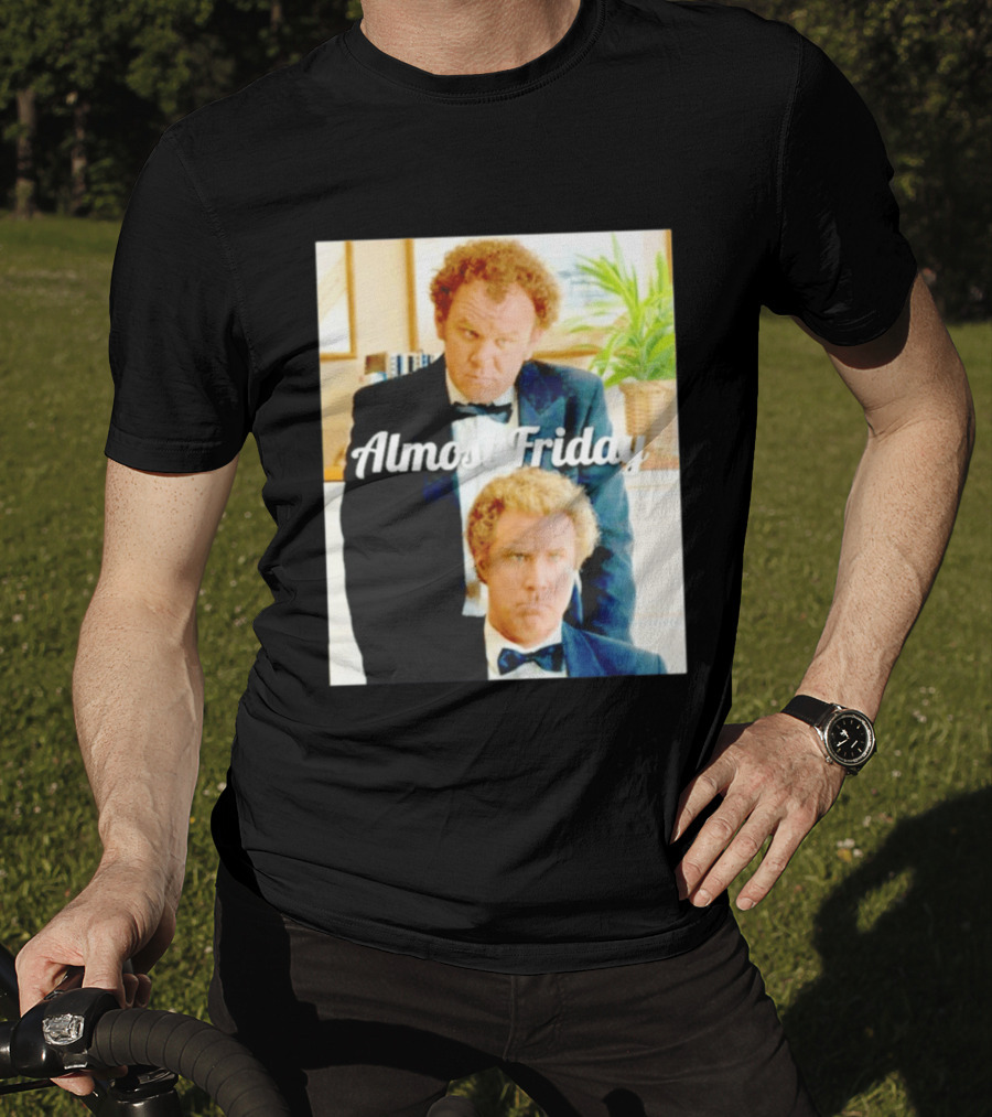 Almost Friday Will Ferrell John C. Reilly Interview Image T-Shirt