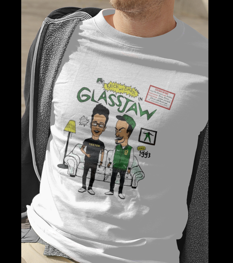 Beck And Darryl In Glassjaw Teeter Since 1993 T-Shirt