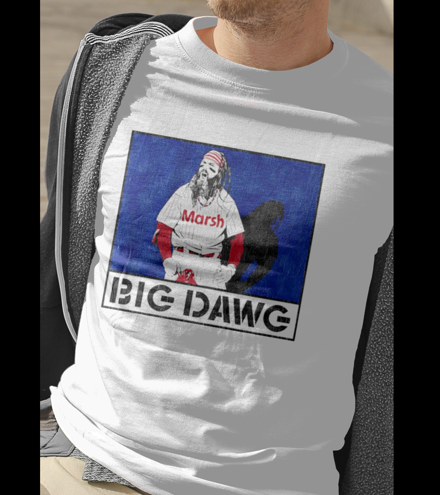 Brandon Marsh Philadelphia Phillies Big Dawg Marsh Baseball Player Image T-Shirt