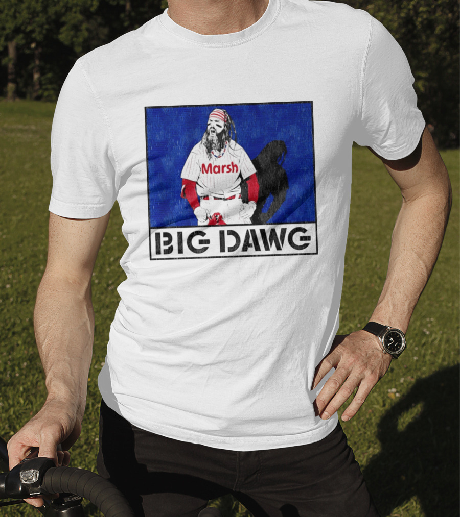 Brandon Marsh Philadelphia Phillies Big Dawg Marsh Baseball Player Image T-Shirt