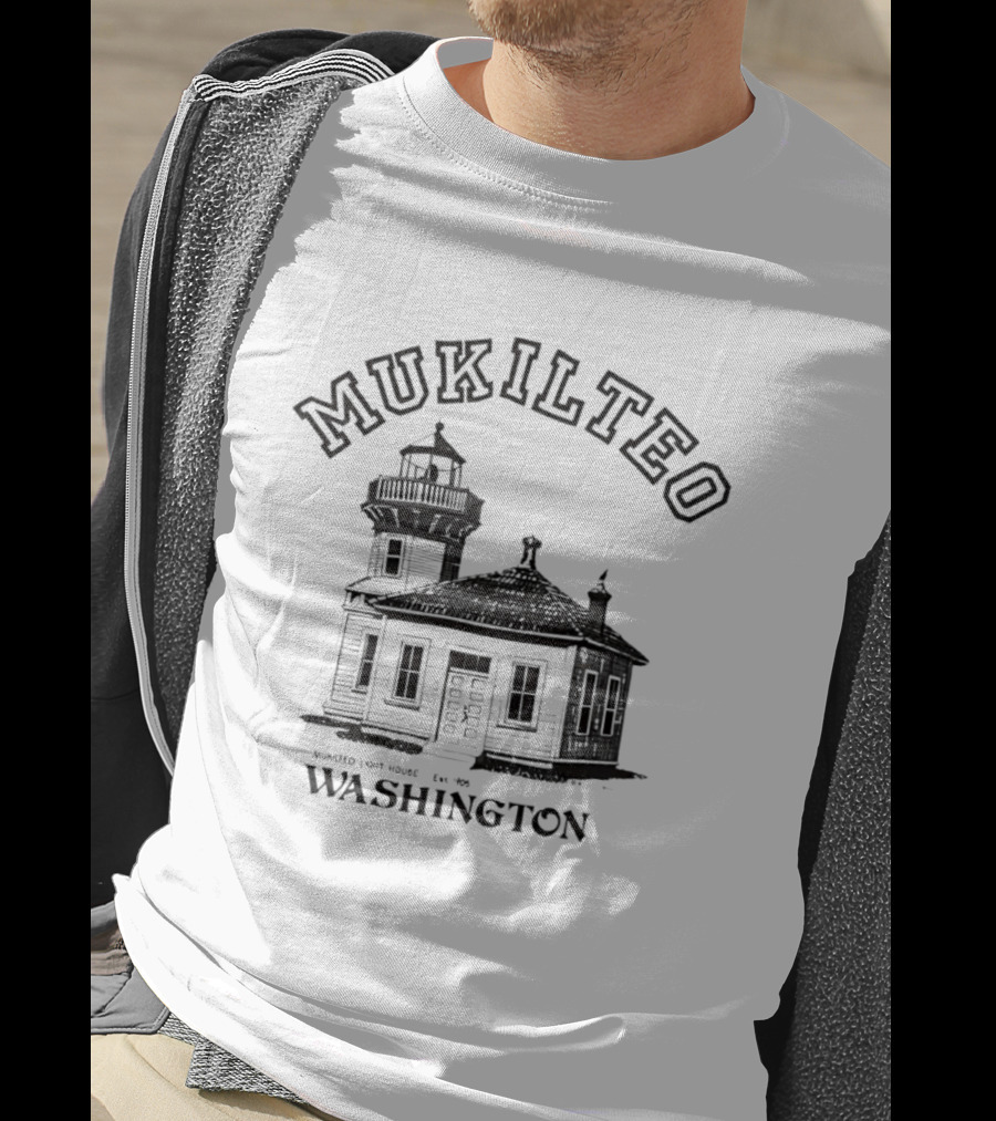 Mukilteo Lighthouse Est 1906 Washington T-Shirt