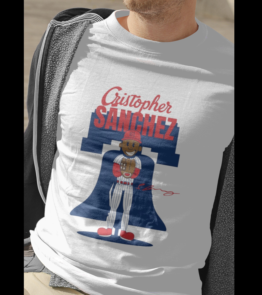 Cristopher Sanchez Phillies Cartoon Toddler 61 T-Shirt