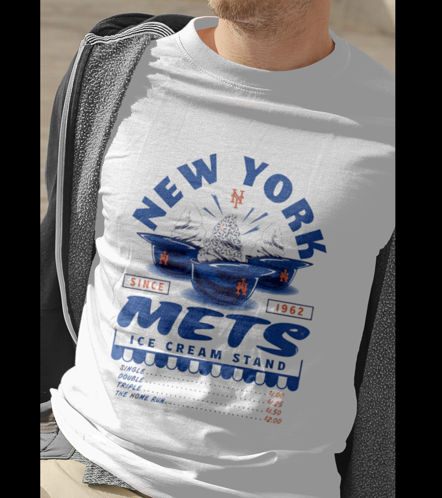 New York Mets Ice Cream Stand Since 1962 T-Shirt