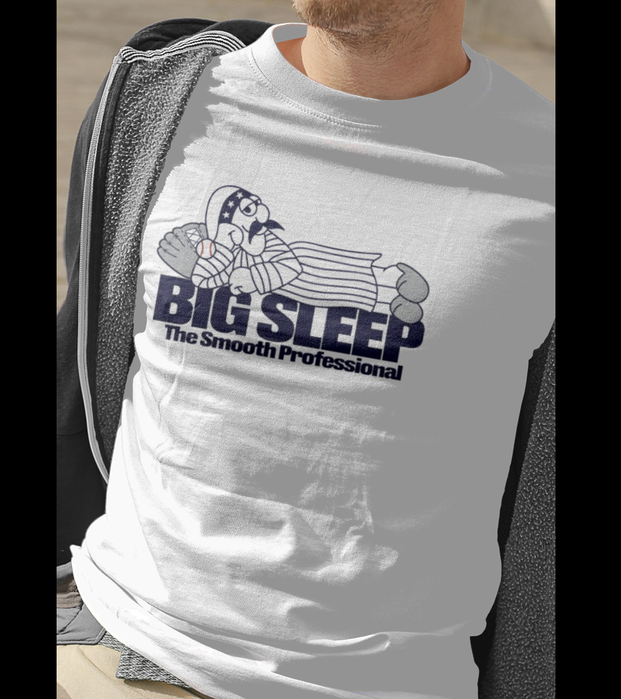 New York Yankees Big Sleep The Smooth Professional Cartoon Toddler T-Shirt