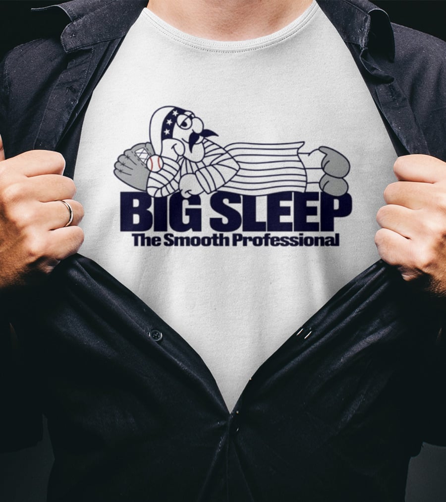 New York Yankees Big Sleep The Smooth Professional Cartoon Toddler T-Shirt