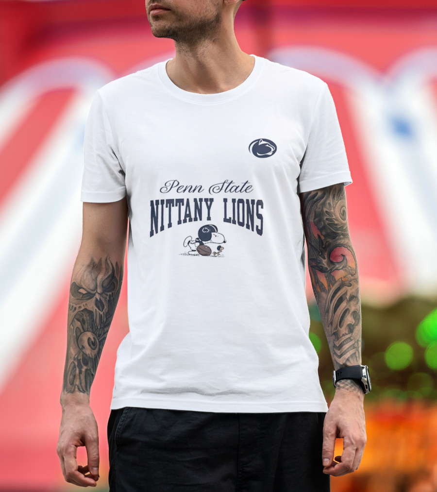 Penn State Nittany Lions Woodstock And Snoopy Forever Not Just When We Win T-Shirt