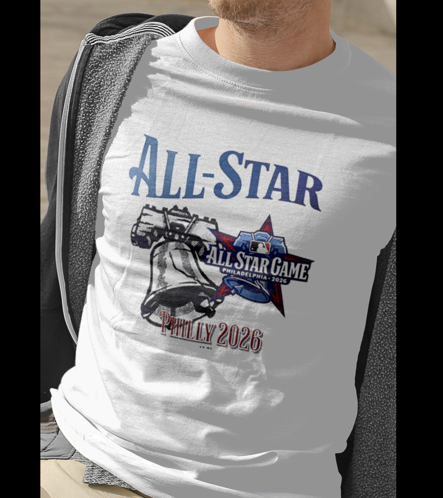 Philadelphia Phillies All Star Game Philly 2026 Liberty Bell T-Shirt