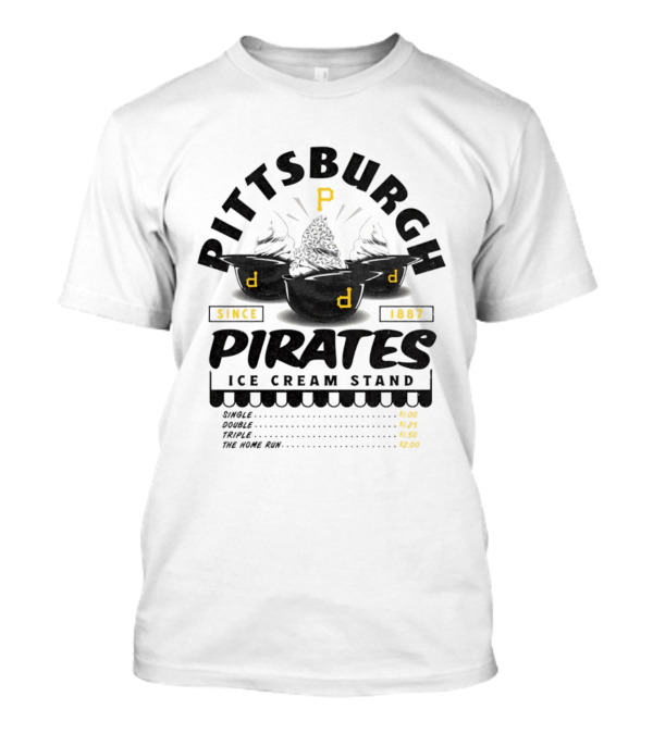 Pittsburgh Pirates Ice Cream Stand Since 1887 P T-Shirt