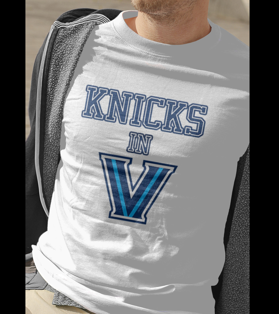 Knicks In Villanova Inspired Crossover Fan T-Shirt