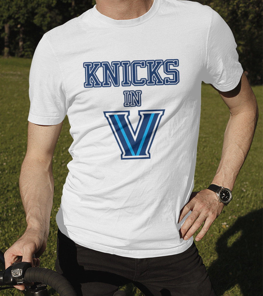 Knicks In Villanova Inspired Crossover Fan T-Shirt