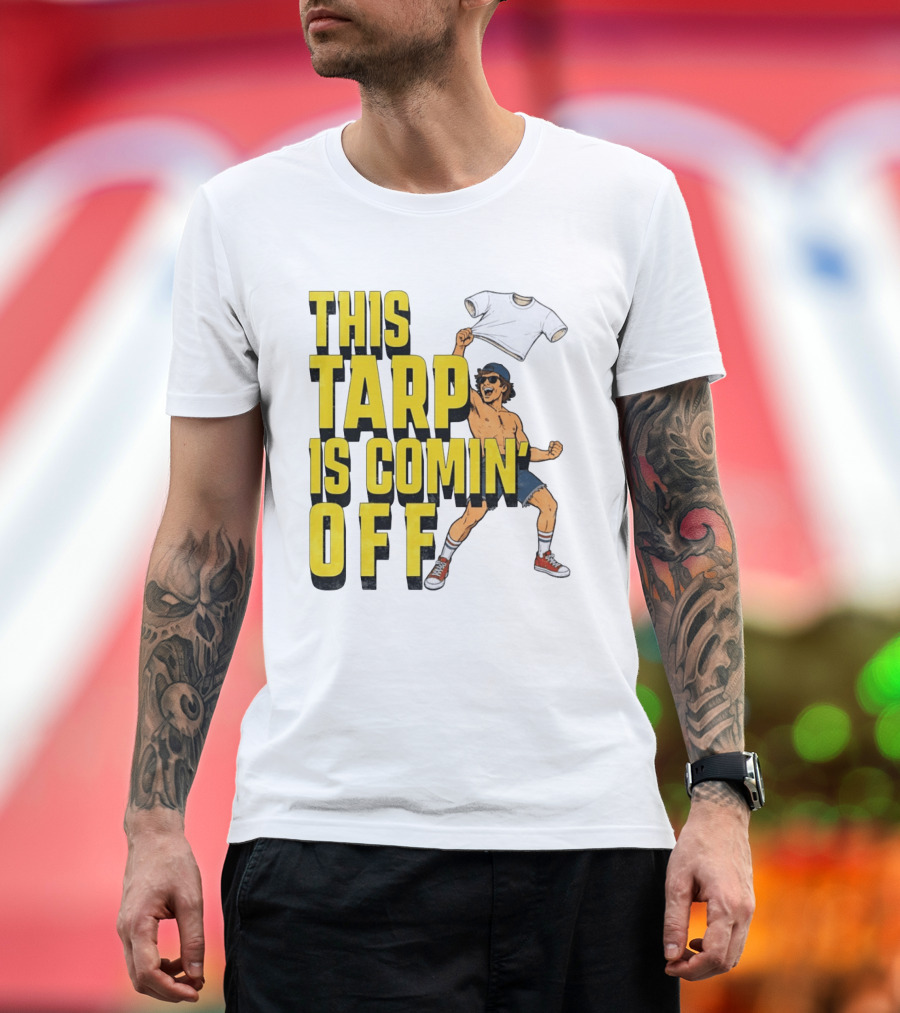 This Tarp Is Comin Off Spud Grown Ups Adam Sandler Kevin James Chris Rock T-Shirt