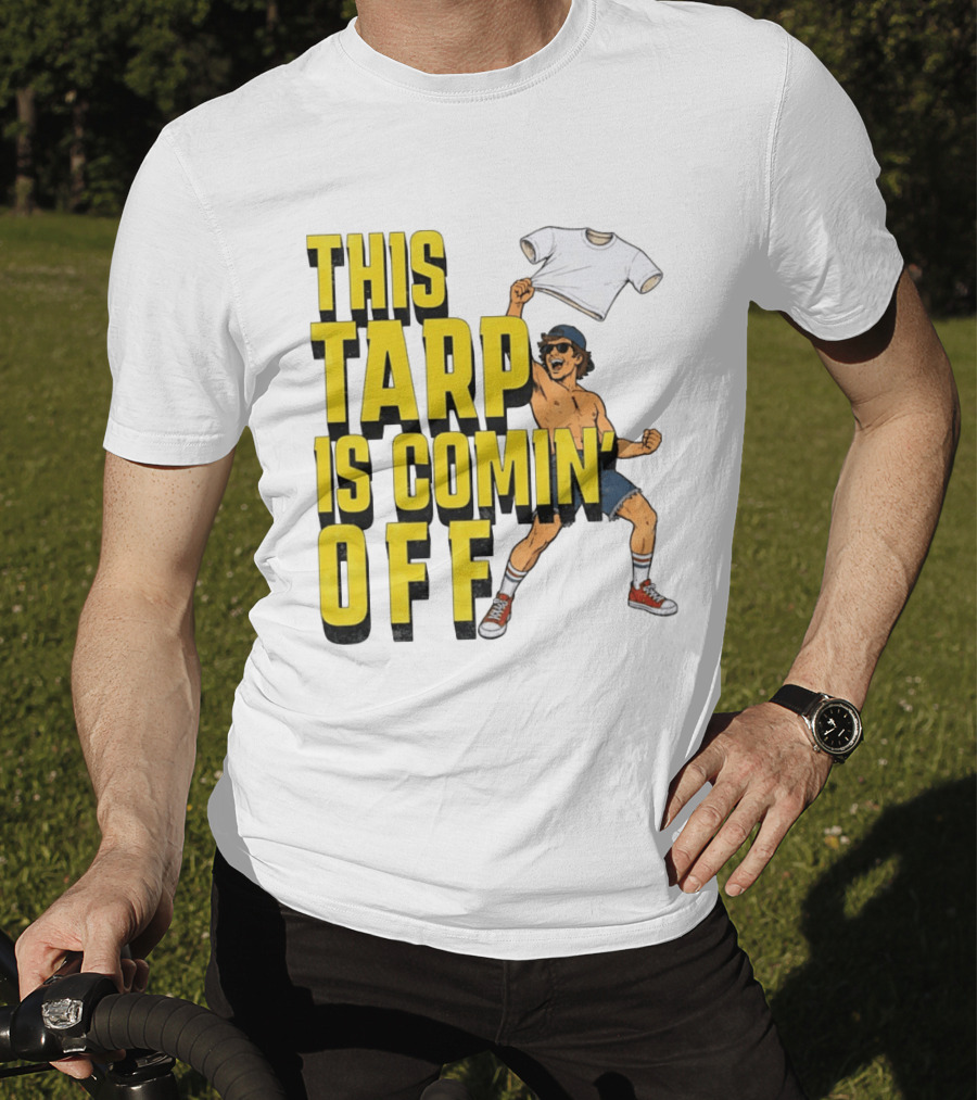 This Tarp Is Comin Off Spud Grown Ups Adam Sandler Kevin James Chris Rock T-Shirt