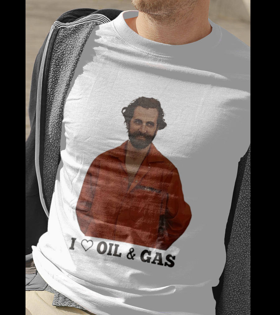 Steven Guilbeault Greenpeace I Love Oil And Gas T-Shirt