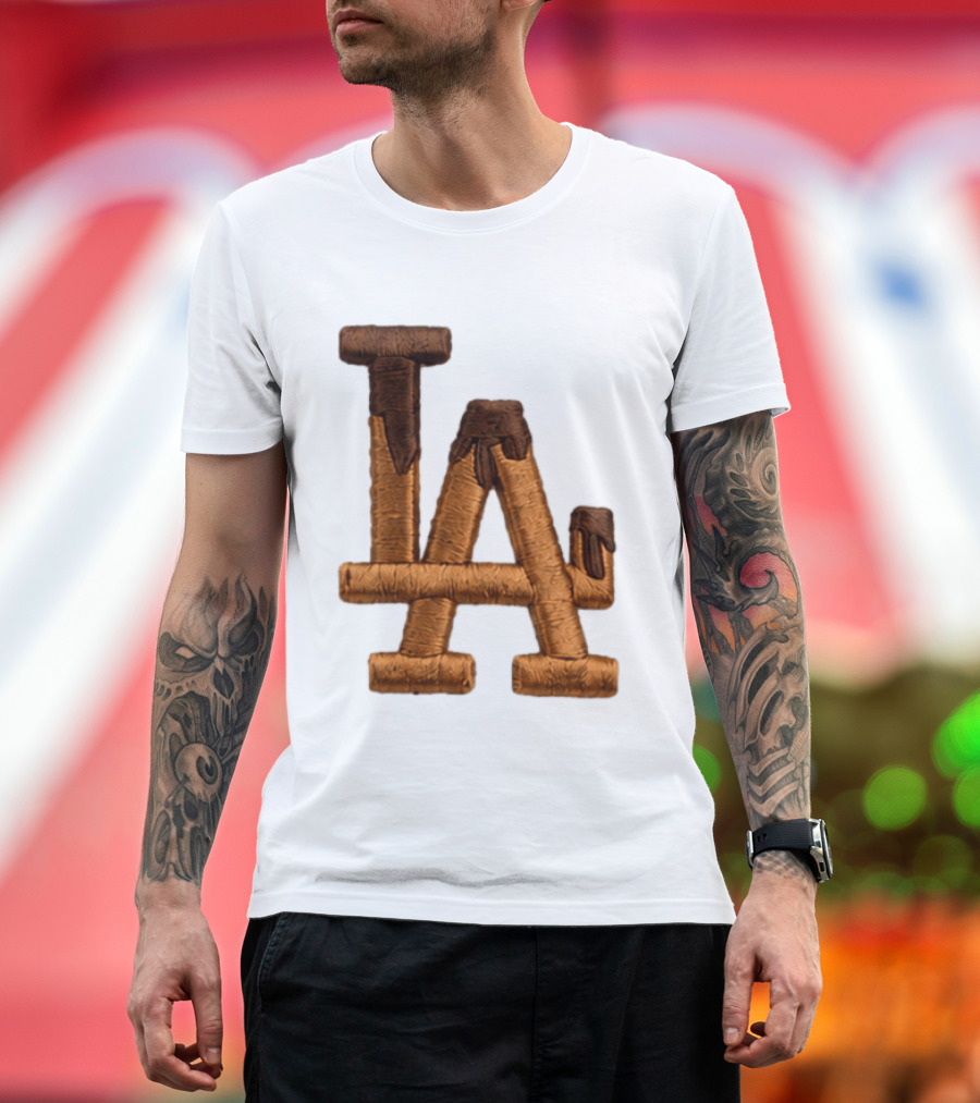2026 Los Angeles Dodgers Ice Cream Sprinkles LA Baseball Hat T-Shirt