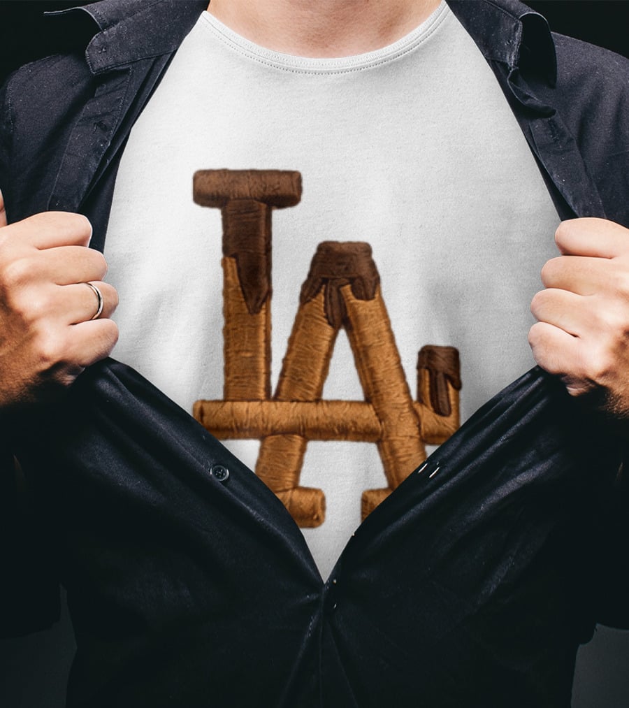 2026 Los Angeles Dodgers Ice Cream Sprinkles LA Baseball Hat T-Shirt