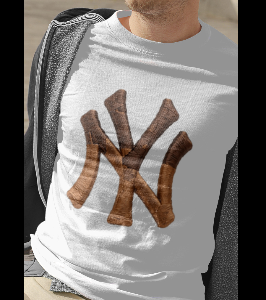 2026 New York Yankees Ice Cream Sprinkles Hat Cone Brown Tan T-Shirt