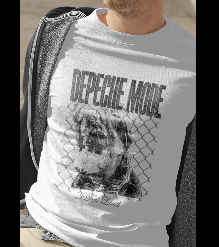 Depeche Mode I Feel Loved Grid T-Shirt