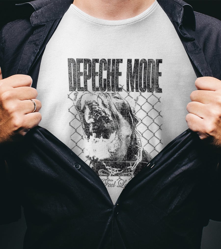 Depeche Mode I Feel Loved Grid T-Shirt