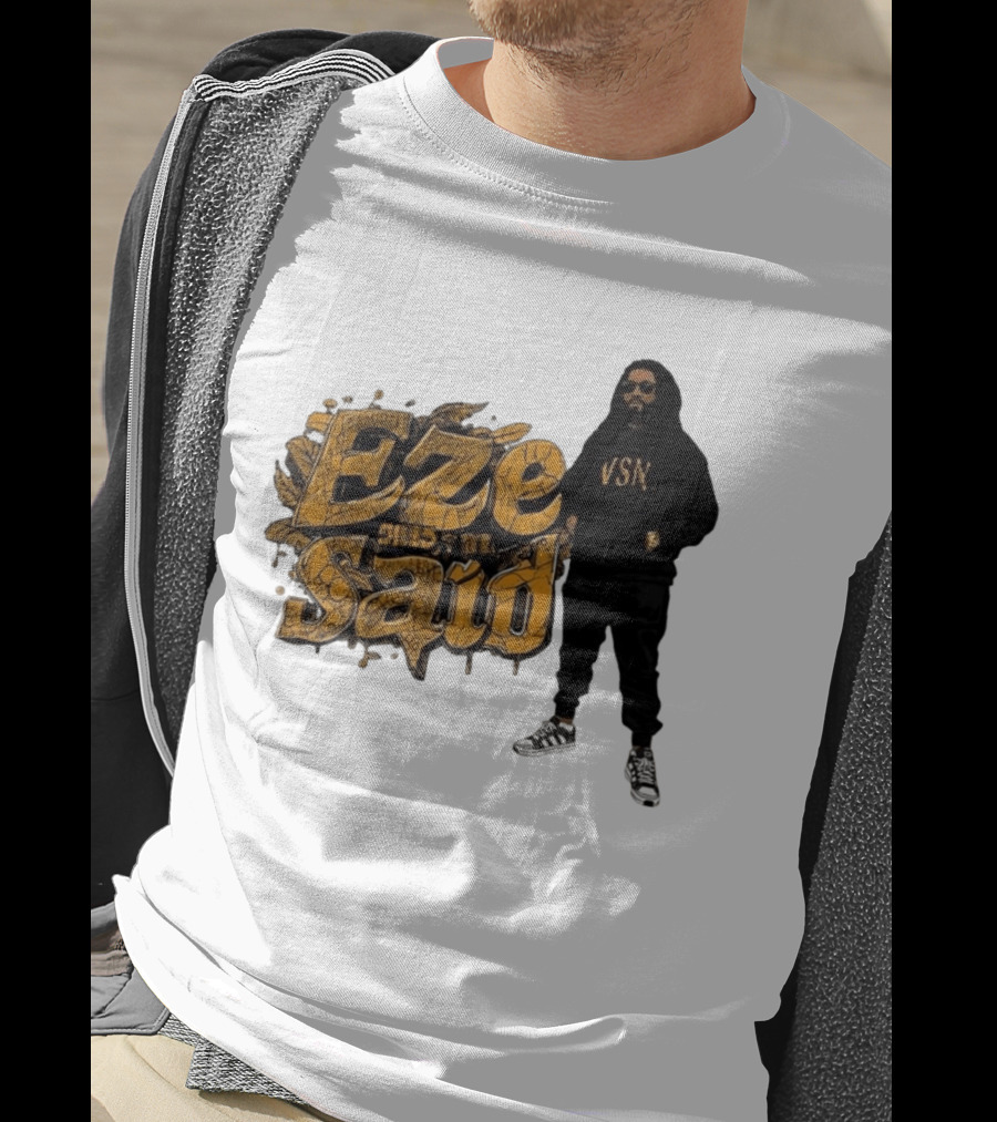 Eze Said Hip Hop Graffiti Style With VSN And Sneakers T-Shirt