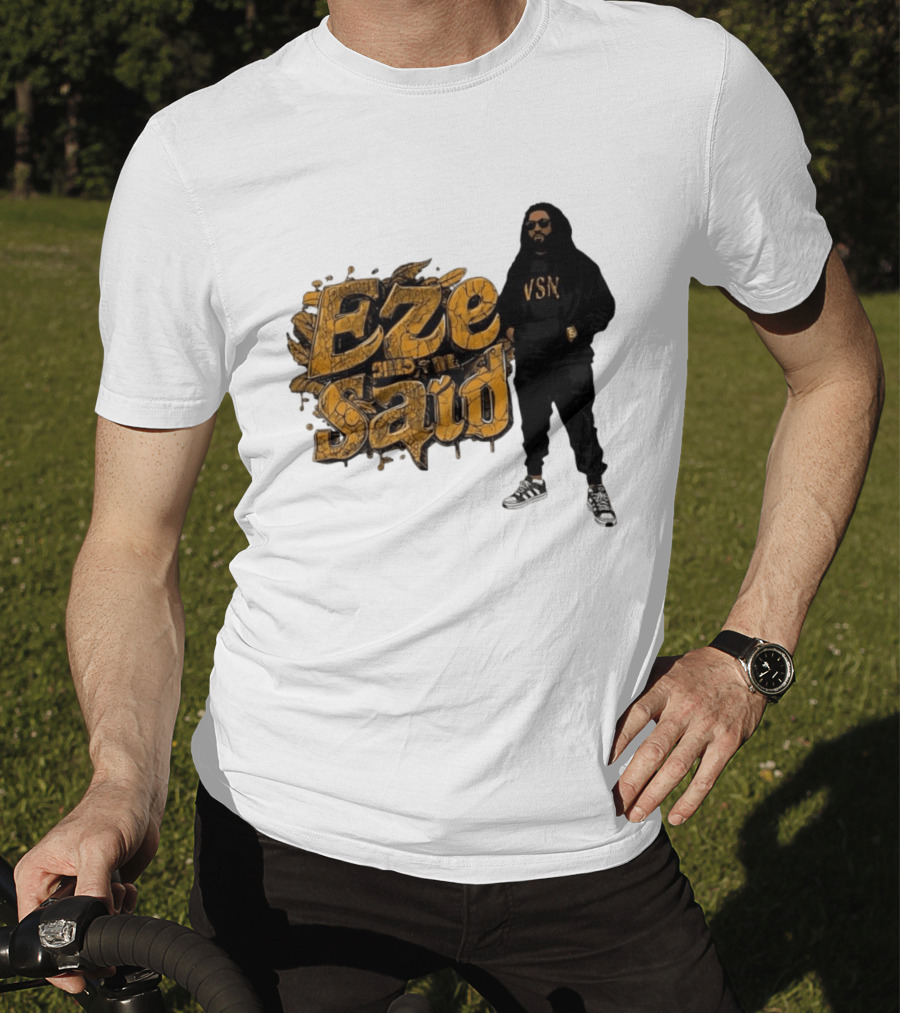 Eze Said Hip Hop Graffiti Style With VSN And Sneakers T-Shirt