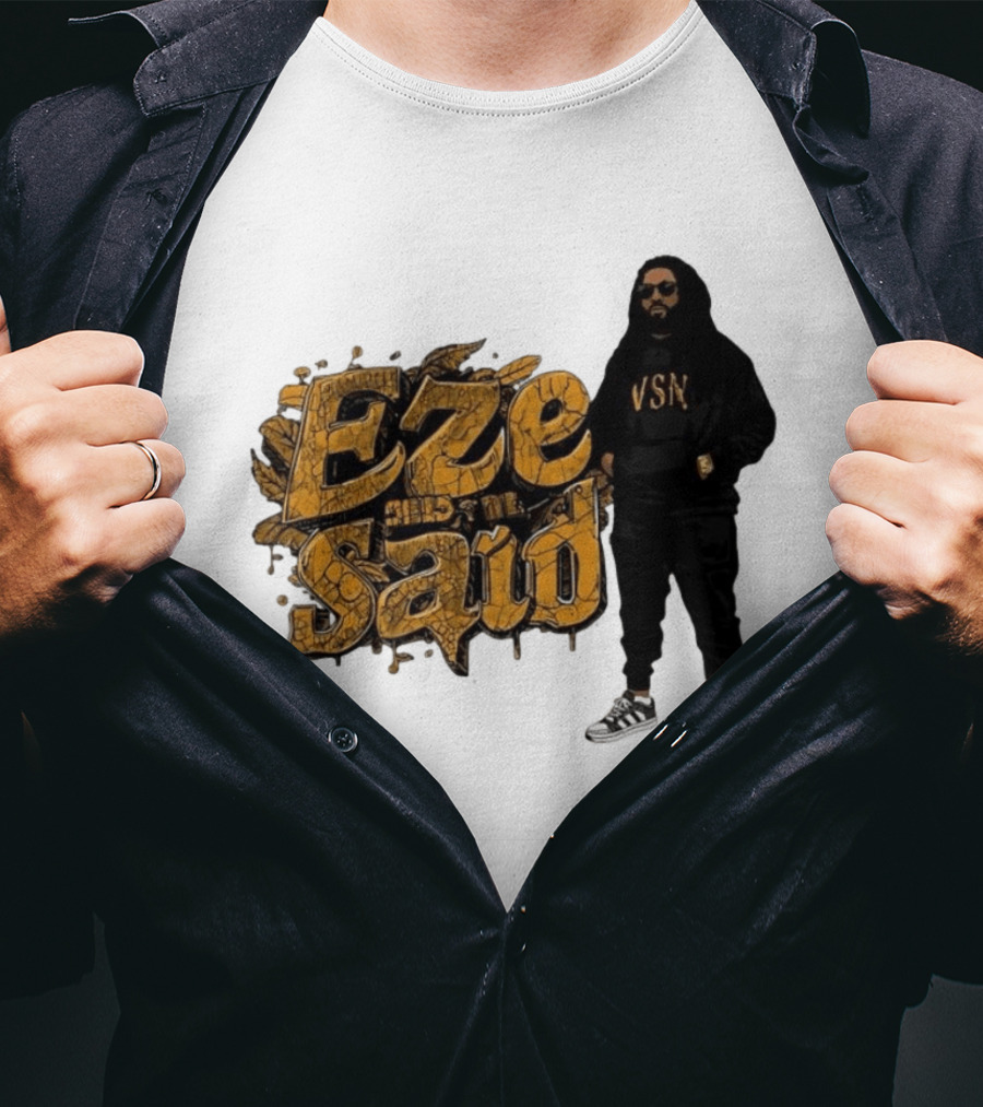 Eze Said Hip Hop Graffiti Style With VSN And Sneakers T-Shirt