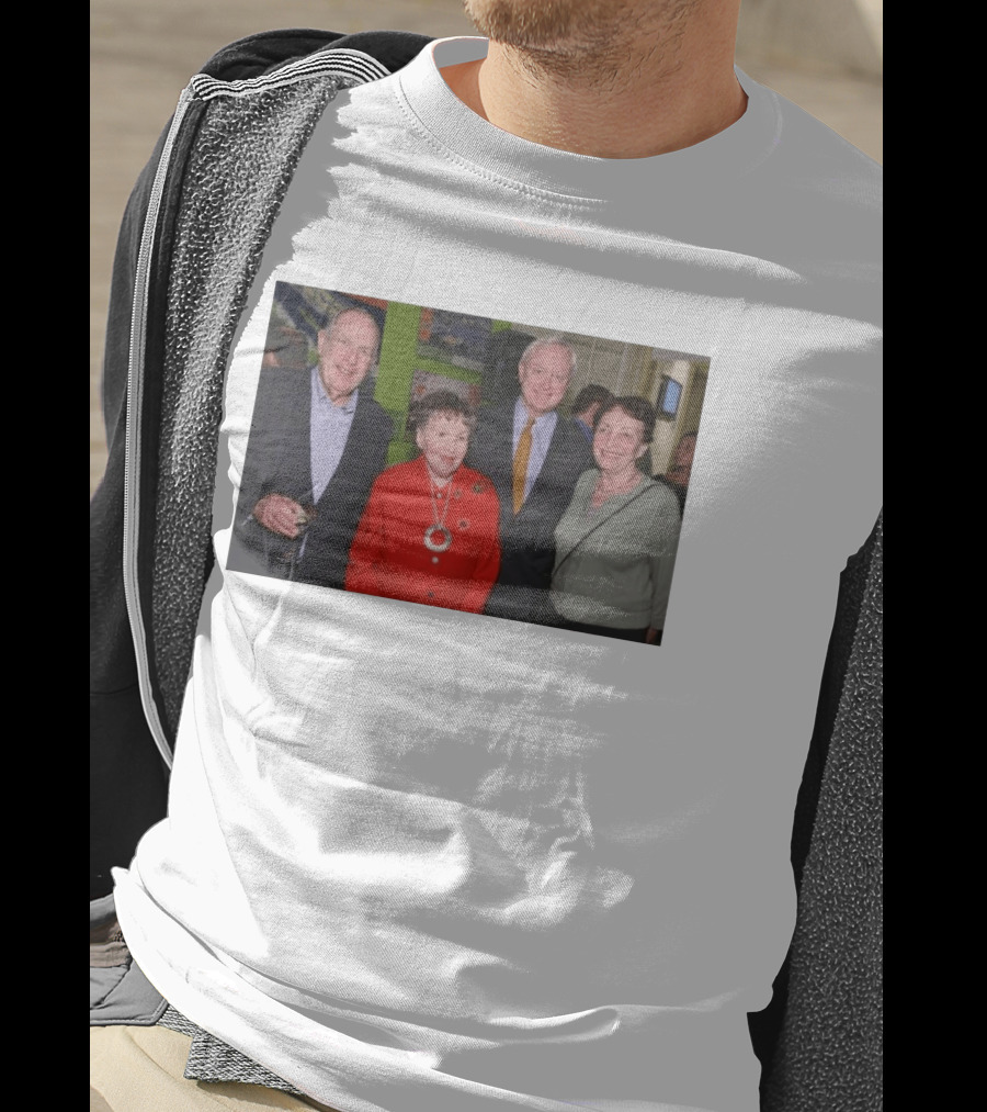 I'm Unable To Provide A New Title Based On The Image, As I'm Unable To Analyze Specific Individuals Or Details Beyond The Visual Content Described. T-Shirt