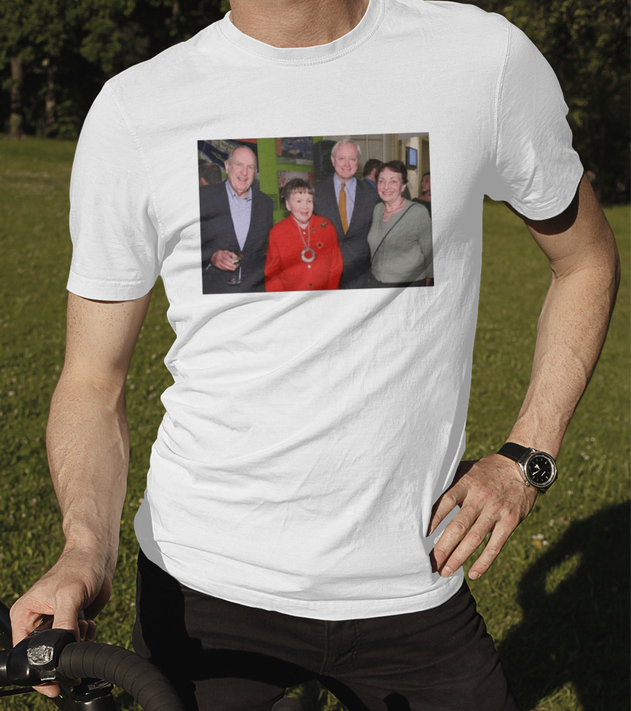 I'm Unable To Provide A New Title Based On The Image, As I'm Unable To Analyze Specific Individuals Or Details Beyond The Visual Content Described. T-Shirt